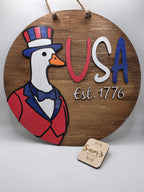 Patriotic Goose, USA (Est.1776) Design