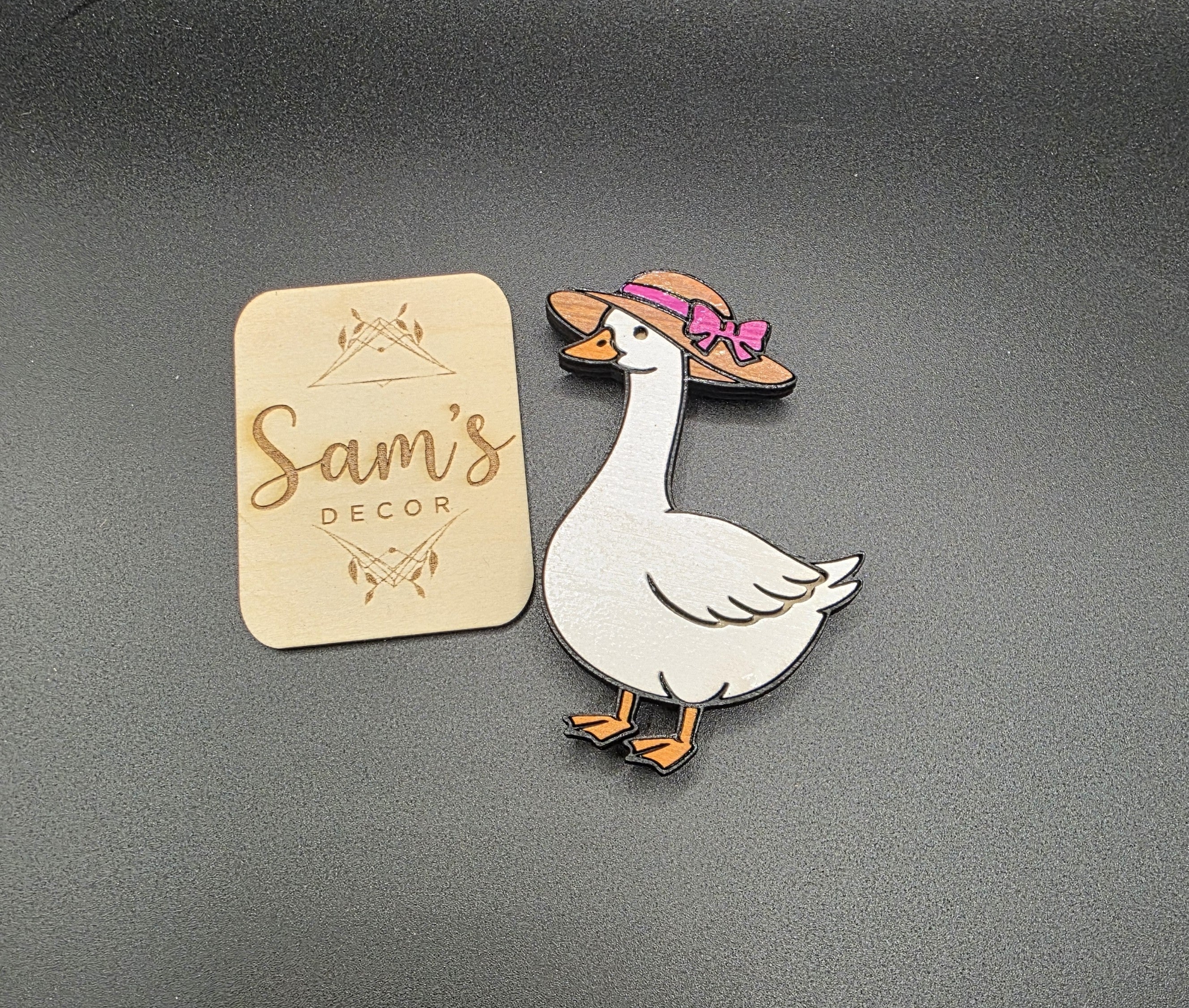 Goose Magnet- Lovely Lady Design