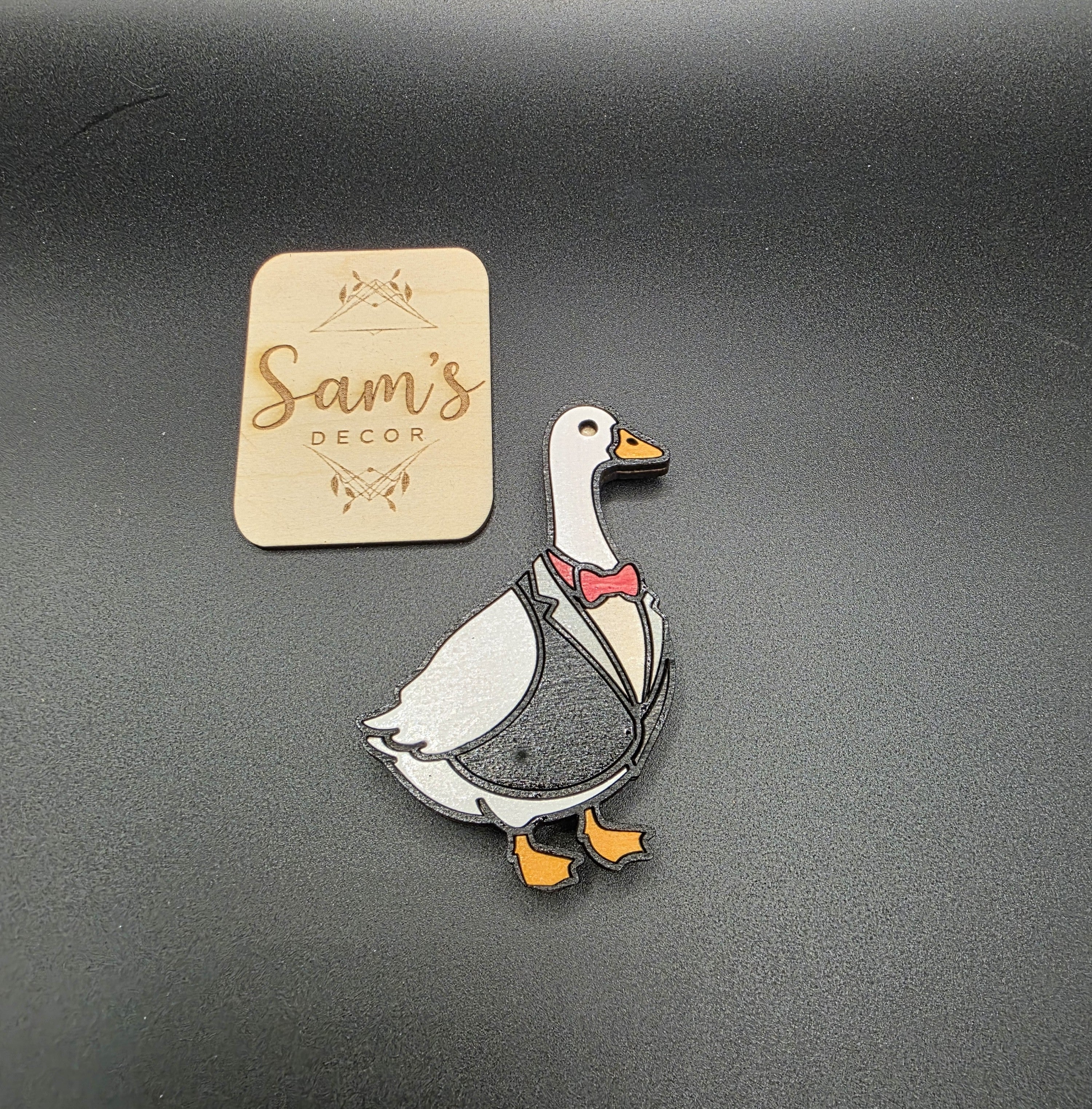 Goose Magnet- Groom Design