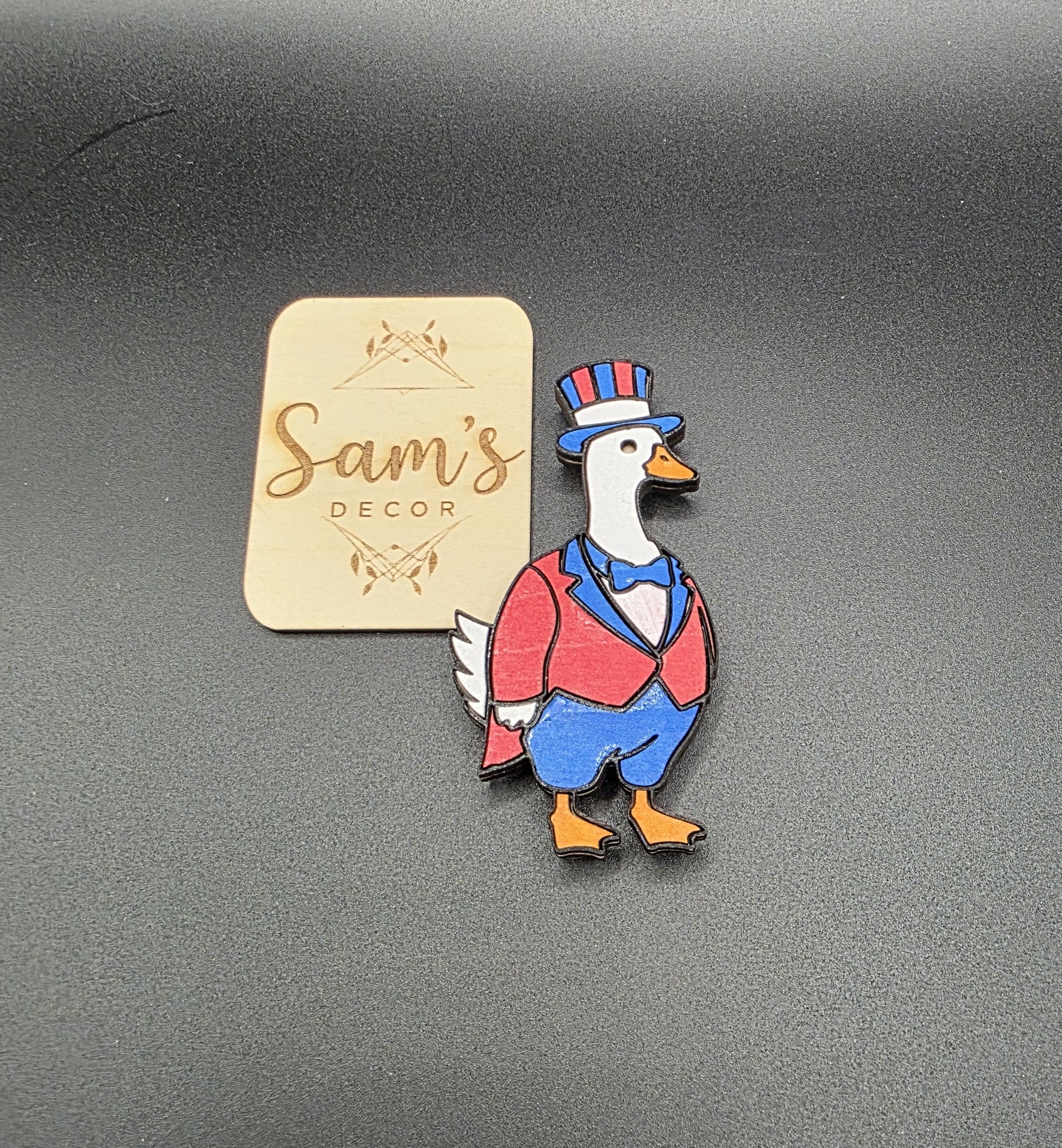 Goose Magnet- USA Tux Theme