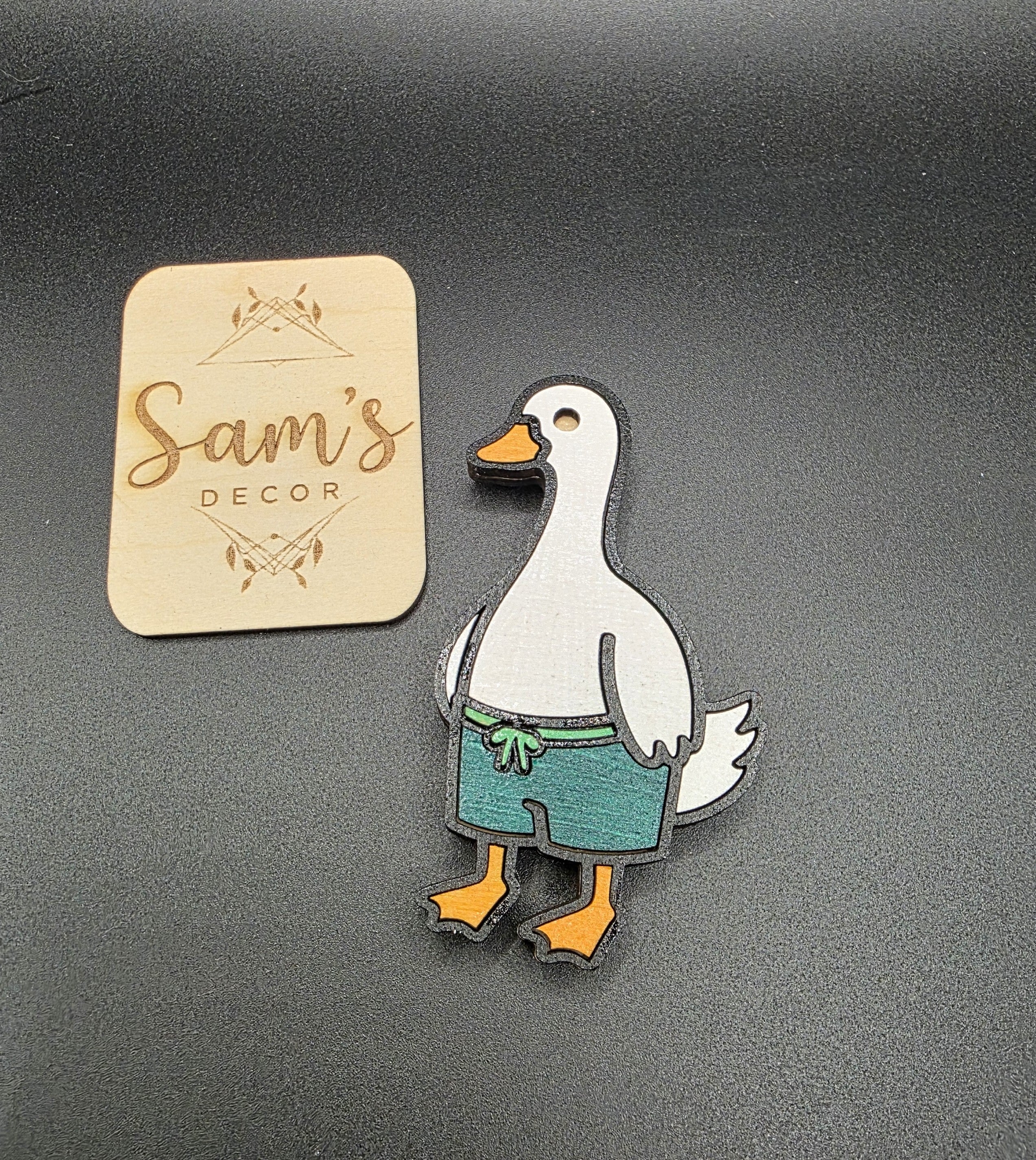 Goose Magnet- Beach Shorts