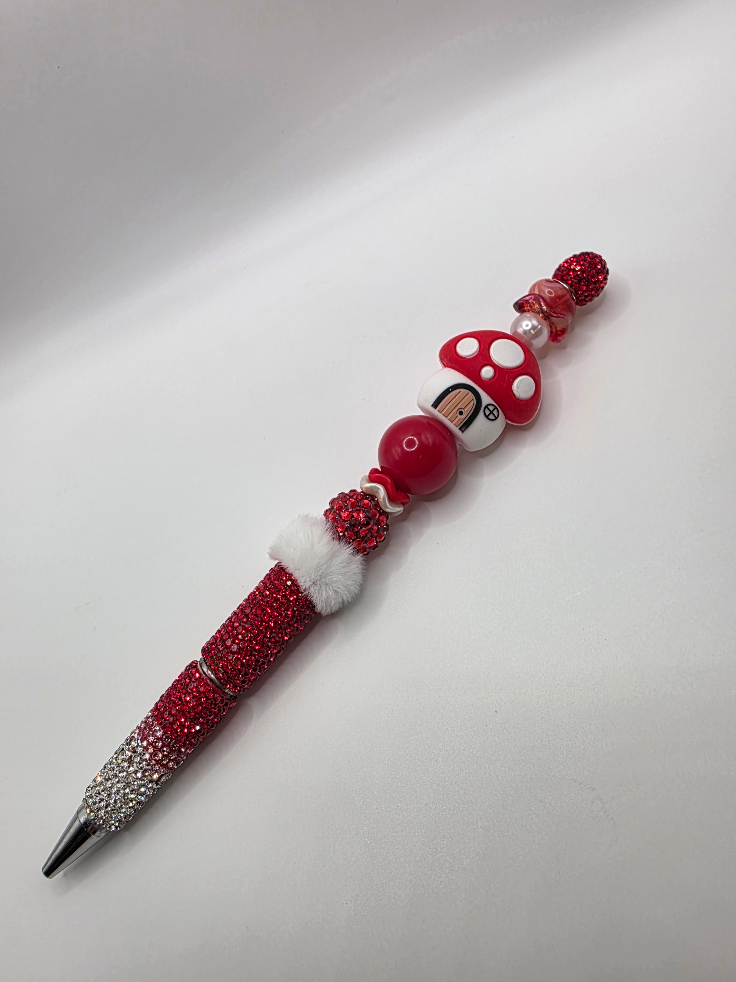 The Whimsical Mushroom Cottage Focal Pen