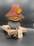 Fall Scarecrow Shelf Sitter