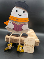 Fall Ghost Shelf Sitter