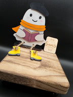 Fall Ghost Shelf Sitter