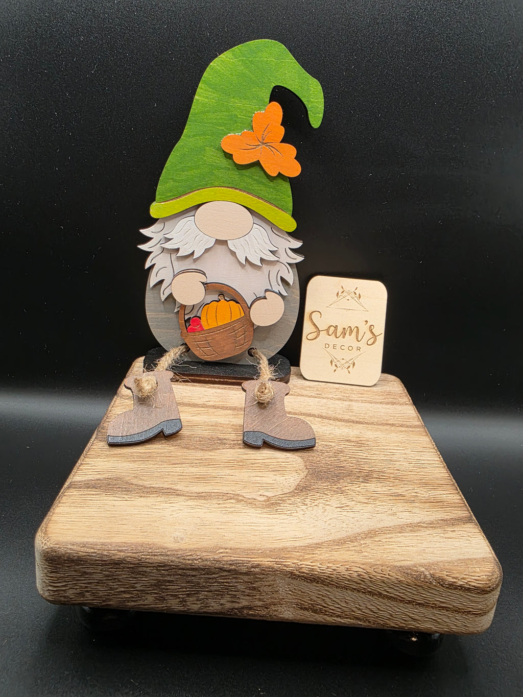 Fall Gnome Shelf Sitter